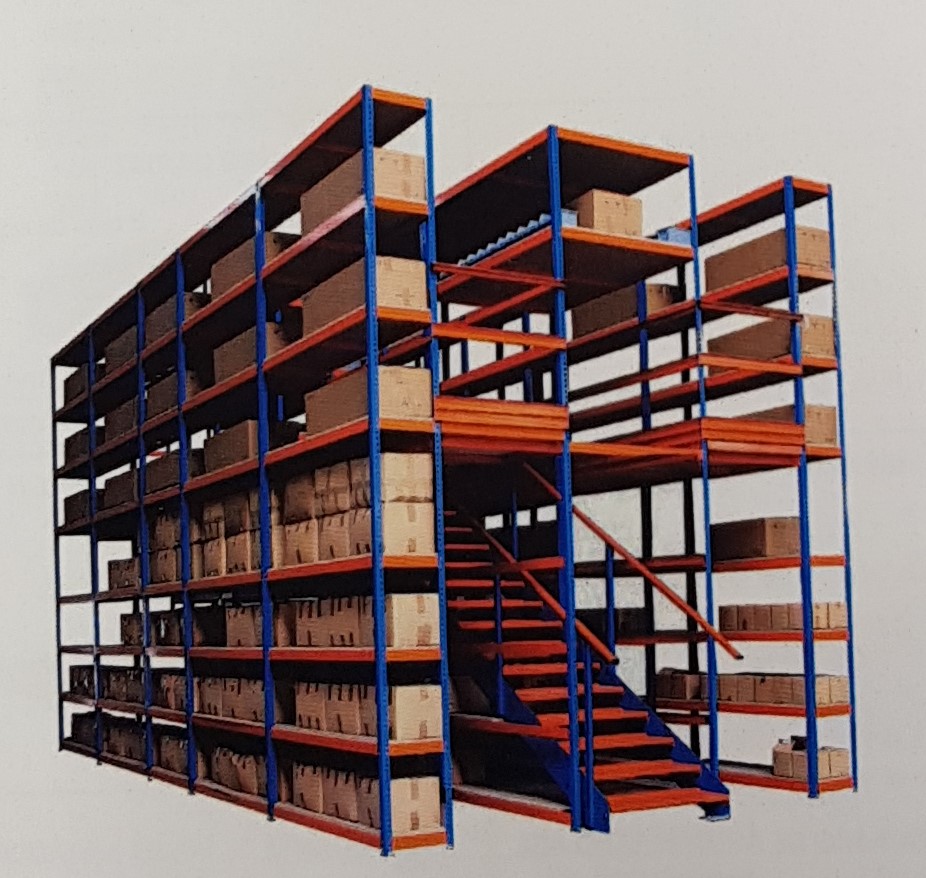 ESTANTERIAS CON PASILLOS ELEVADOS – GSA – Gestión de Sistemas de